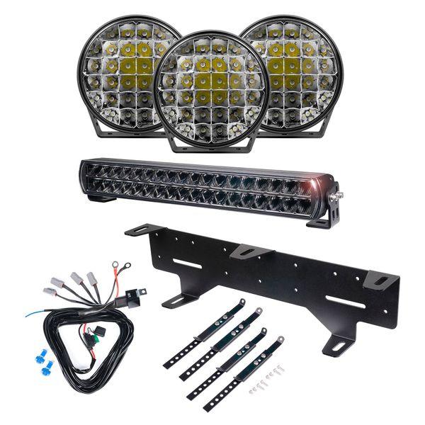 Auxiliary light kit Purelux WRC 1, 741 W / 58 000 lm - SPEED LIGHT