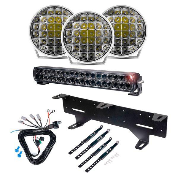 Auxiliary light kit Purelux WRC 1, 741 W / 58 000 lm - SPEED LIGHT
