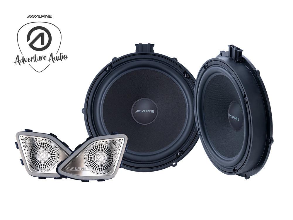 Alpine 2-way speaker set Adventure Audio for VW T6 SG - SPEED LIGHT