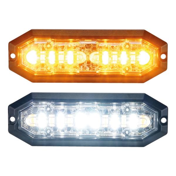 Warnign light Strands DUO Orange/White 12LED 12-24V - SPEED LIGHT