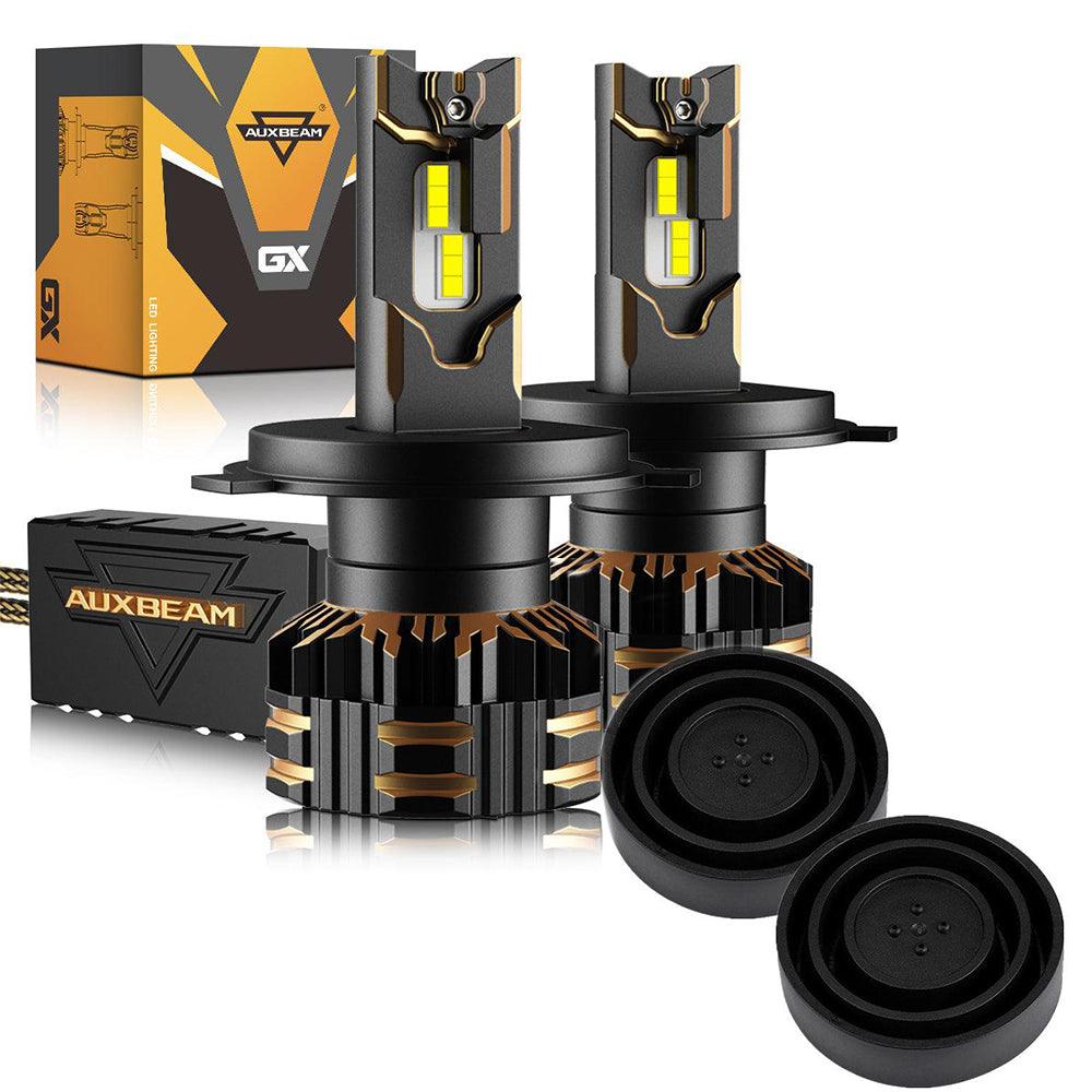Bombillas LED para faros delanteros H4/9003 120W 25000LM Serie GX Más brillante 6500K Blanco frío | 2 bombillas