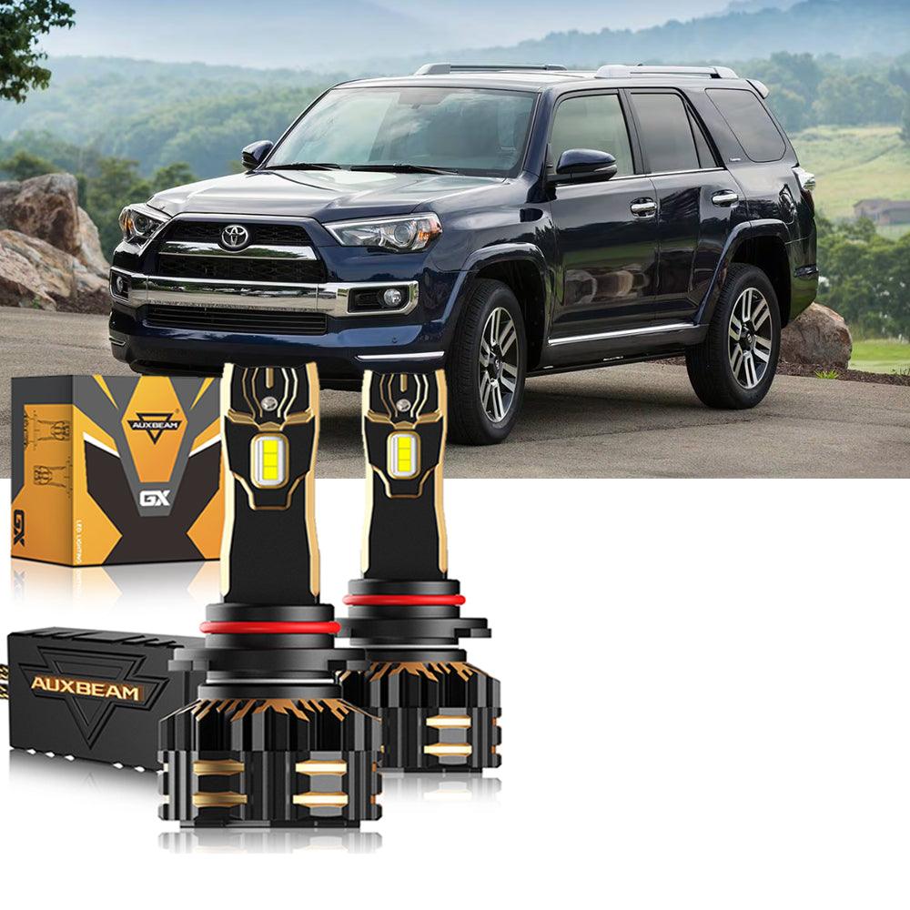 Para Toyota 4Runner 2010-2020 9005 H11 Paquete de bombillas LED para faros delanteros