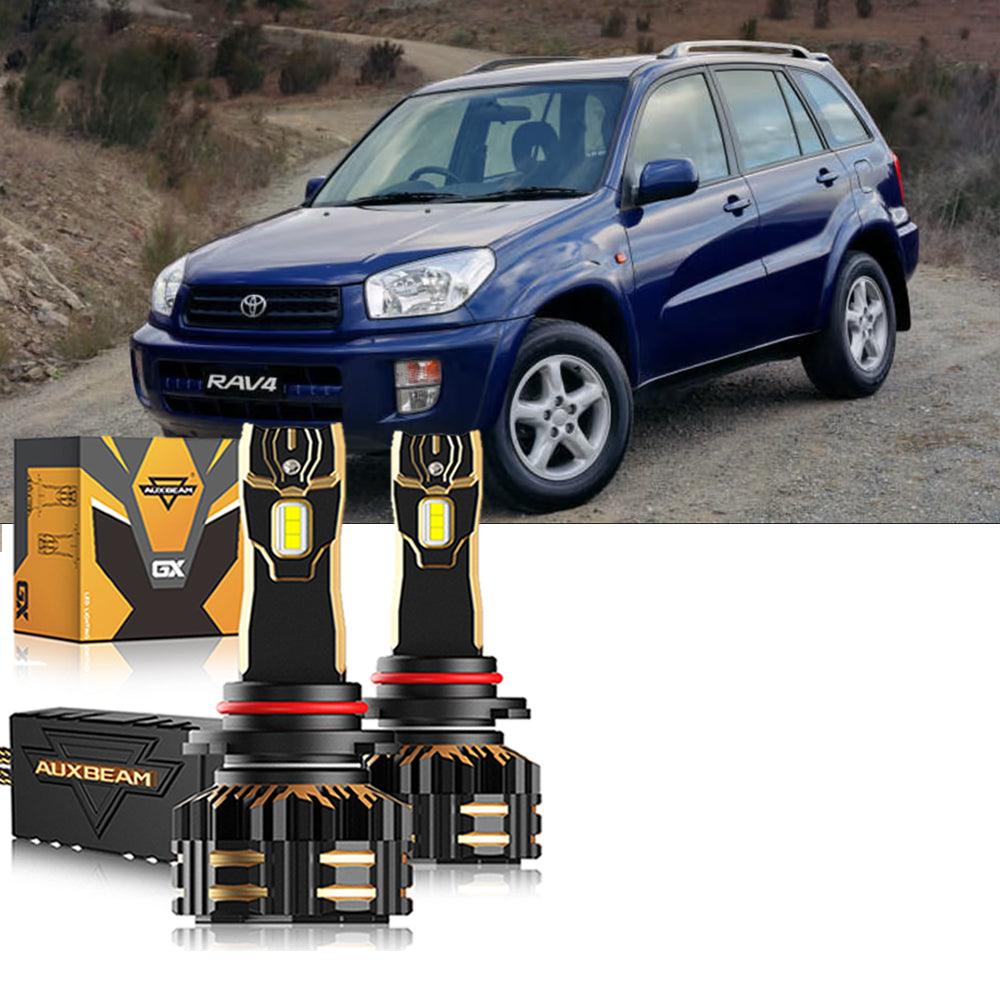 Para Toyota RAV4 2000 9005 9006 Paquete de bombillas LED para faros delanteros