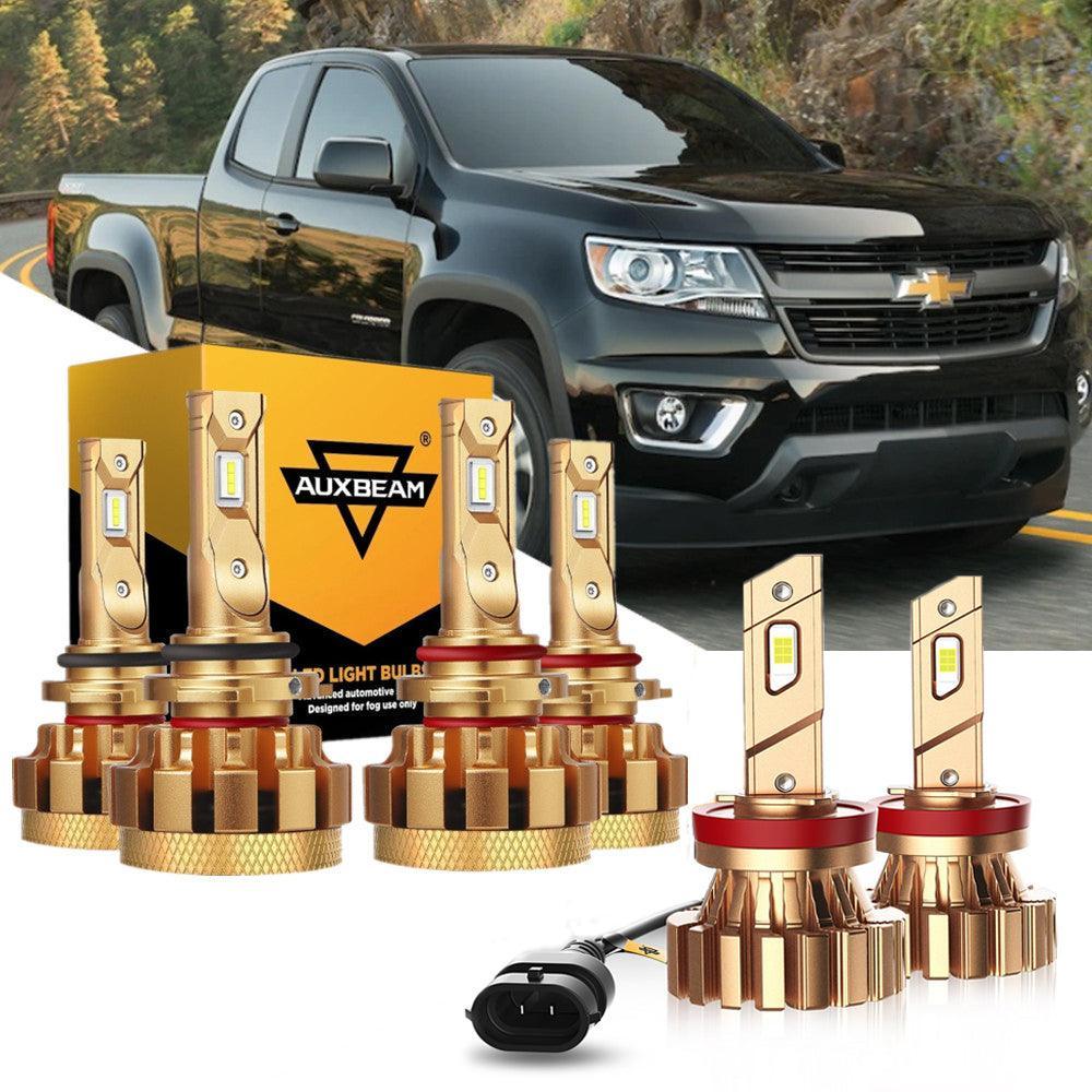 Para Chevrolet Colorado F-16 Plus Series 2004-2009 Canbus incorporado grado automotriz 14000LM bombillas LED paquete de haz alto y bajo