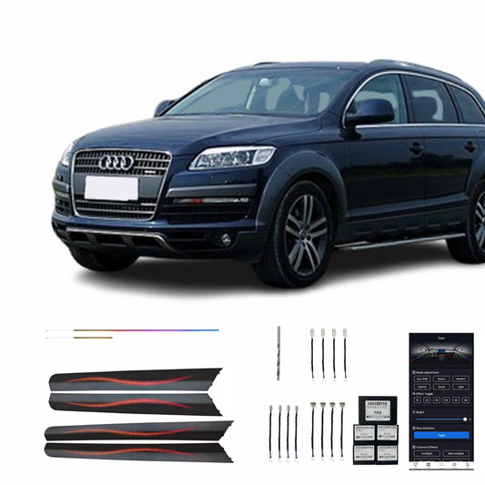 06 09 Q7 Galaxy Edition 17 Lumières Modifications Intérieures Automobile De Haute Qualité Lumière Dambiance Pour Intérieur De Voiture