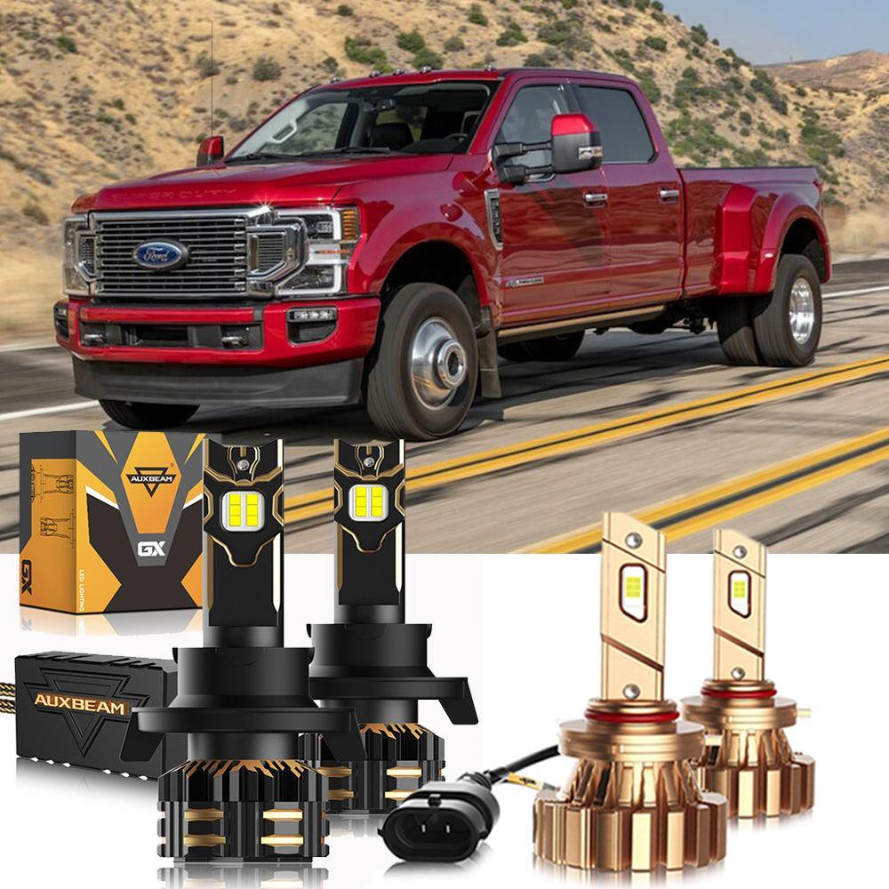 Para bombillas de faros delanteros LED H13 para Ford F-350 Super Duty 2011-2020 