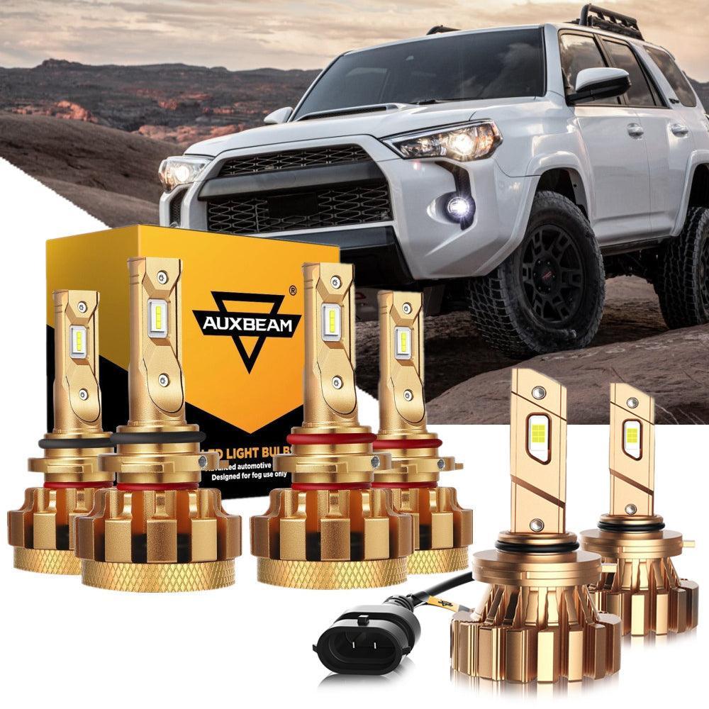 Para Toyota 4Runner F-16 Plus Series 2003-2005 Canbus incorporado grado automotriz 14000LM bombillas LED paquete de haz alto y bajo