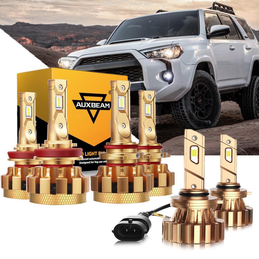 Para Toyota 4Runner F-16 Plus Series 2006-2009 Canbus incorporado grado automotriz 14000LM bombillas LED paquete de haz alto y bajo