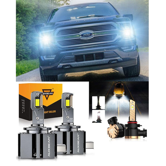 Para bombillas de faros LED HID D3S para Ford F-150 2013-2014 