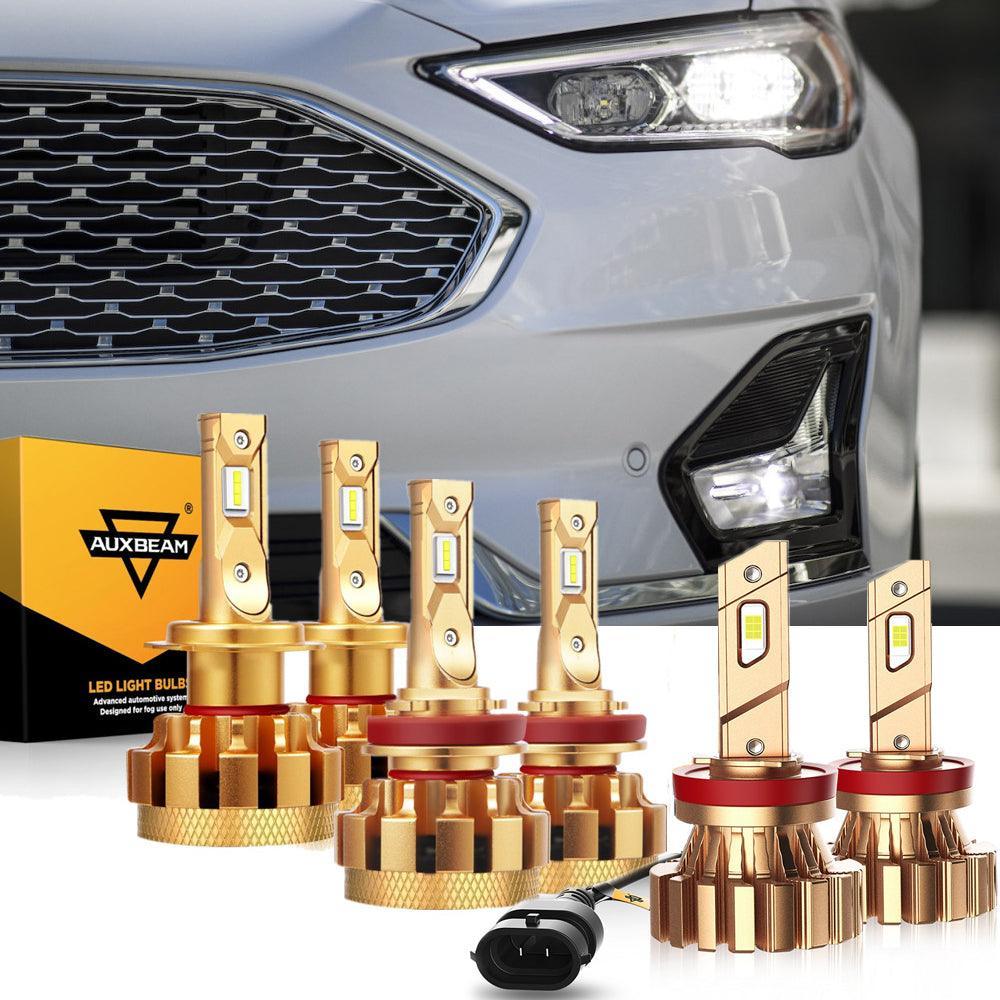 Para Ford Fusion F-16 Plus Series 2006-2017 Canbus incorporado grado automotriz 14000LM bombillas LED paquete de haz alto y bajo