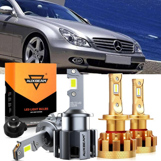 Para Mercedes-Benz CLS500 2006 con faros HID, bombillas LED, haz alto y bajo
