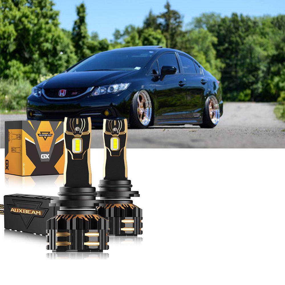 For 2014-2015 Honda Civic 9005 H11 9006 LED Headlight Bulbs Bundle