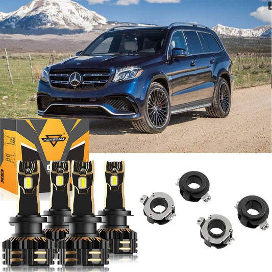 For 2017-2019 Mercedes Benz GLS450 H7 LED Headlight Bulbs