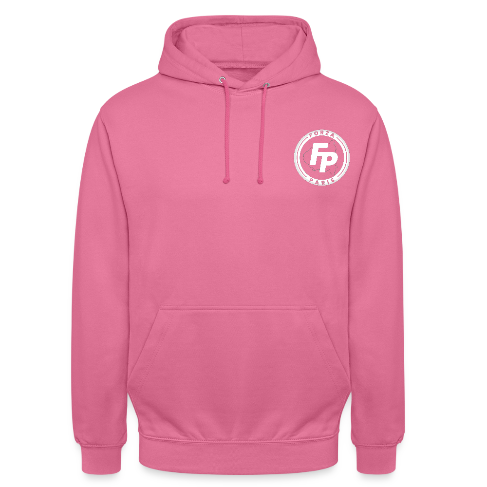 Sweat-shirt à capuche unisexe - rose