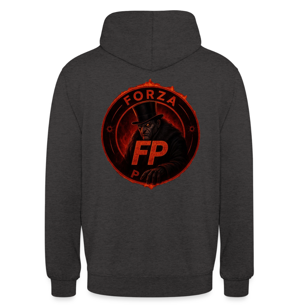 Sweat-shirt à capuche unisexe - charbon