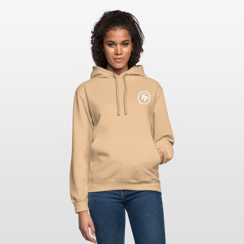 Sweat-shirt à capuche unisexe - pêche