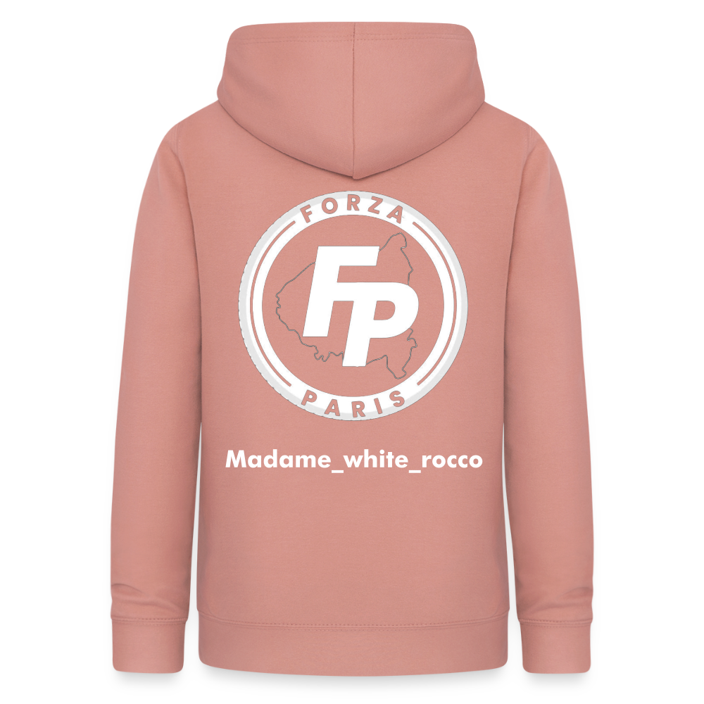 Sweat à capuche Femme - rose poudré