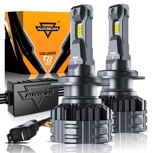 H7 LED Headlight Bulbs 110W 24000LM F22 Series High Brightness 6500K Cool White | 2 bulbs 