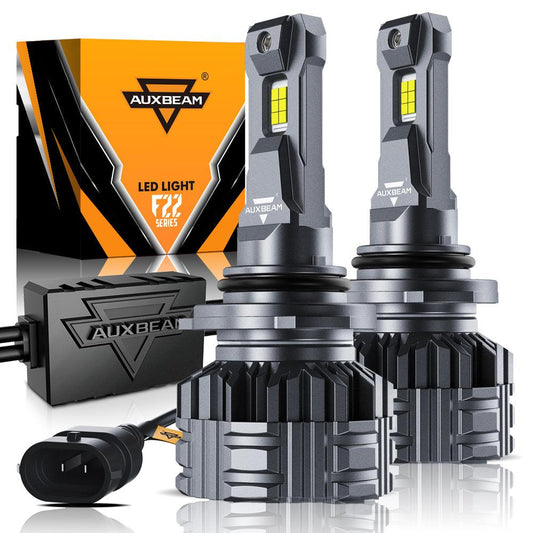 9006 LED Headlight Bulbs 110W 24000LM F22 Series High Brightness 6500K Cool White | 2 bulbs
