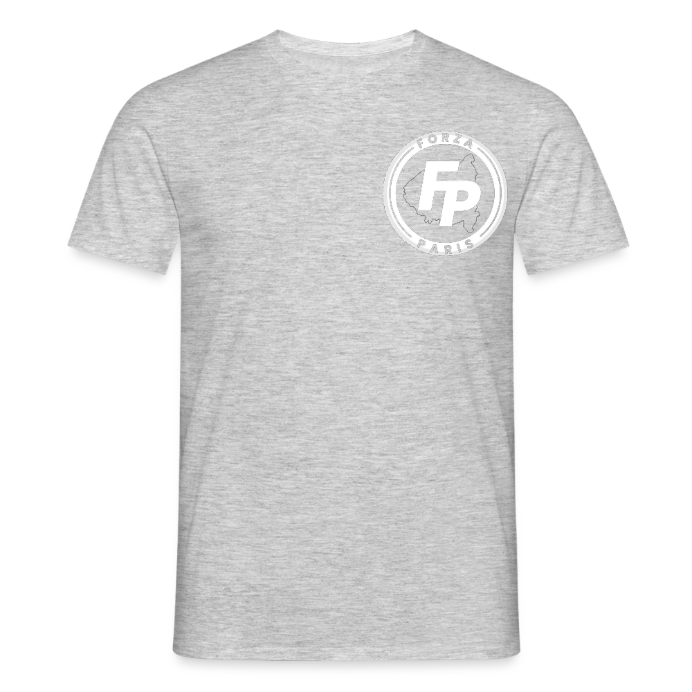 T-shirt Homme - gris chiné