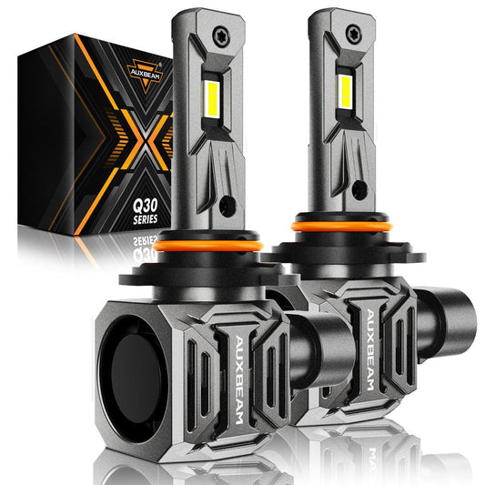 9006/HB4 LED Headlight Bulbs Q30 Series Brightest Wireless 110W 24000LM 6500K Cool White | 2 bulbs