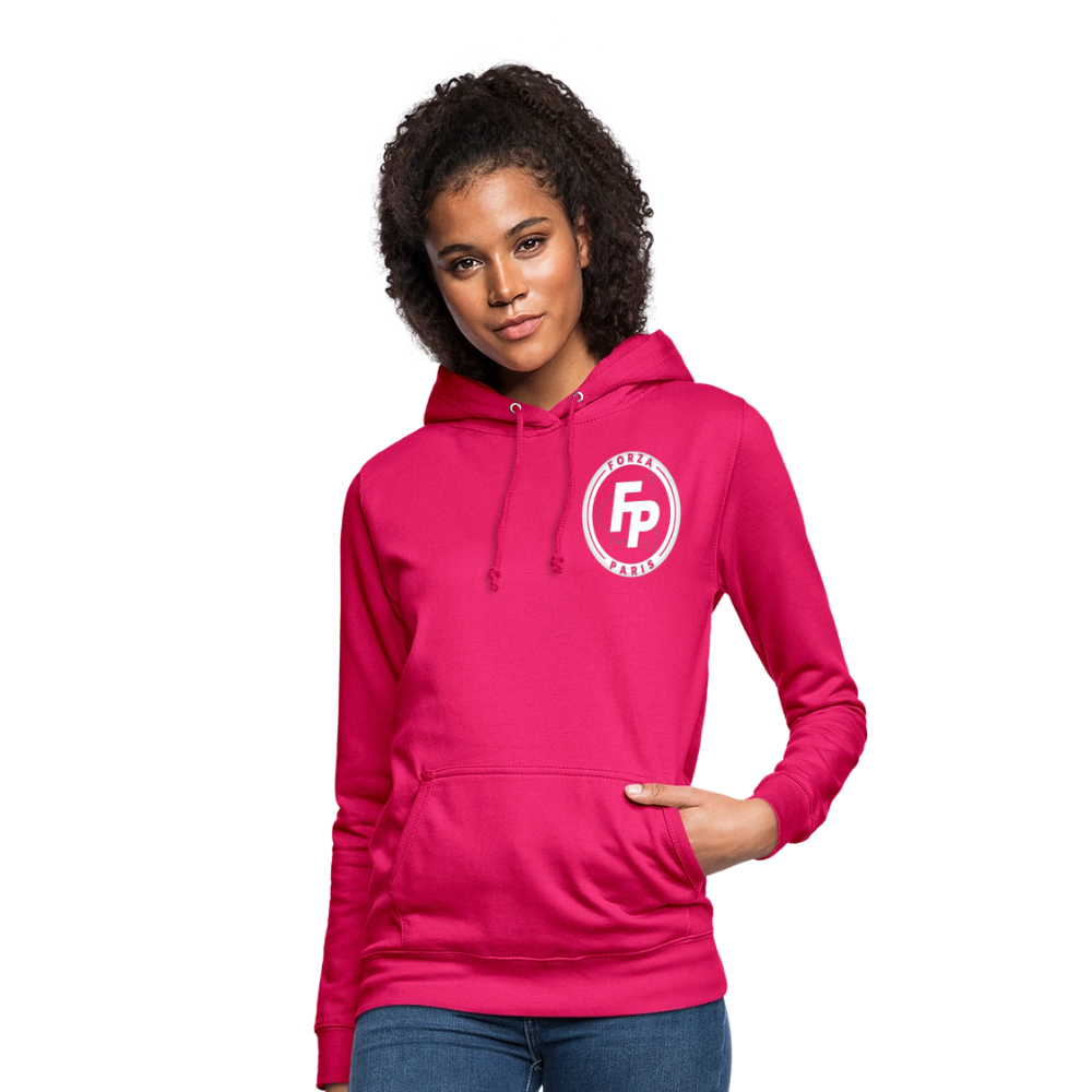 Sweat à capuche Femme - rubis