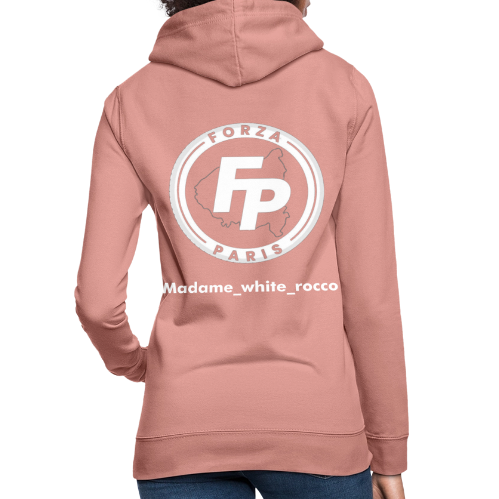 Sweat à capuche Femme - rose poudré