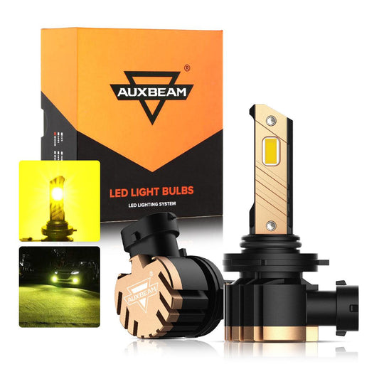 9006 HB4 LED Fog Light/DRL Bulbs 44W 8000LM 3000K Golden Yellow Z3 Series | 2 Bulbs