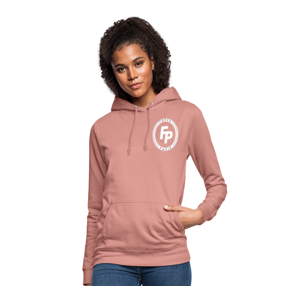 Sweat à capuche Femme - rose poudré