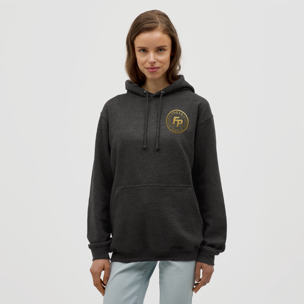 Sweat-shirt à capuche unisexe - charbon