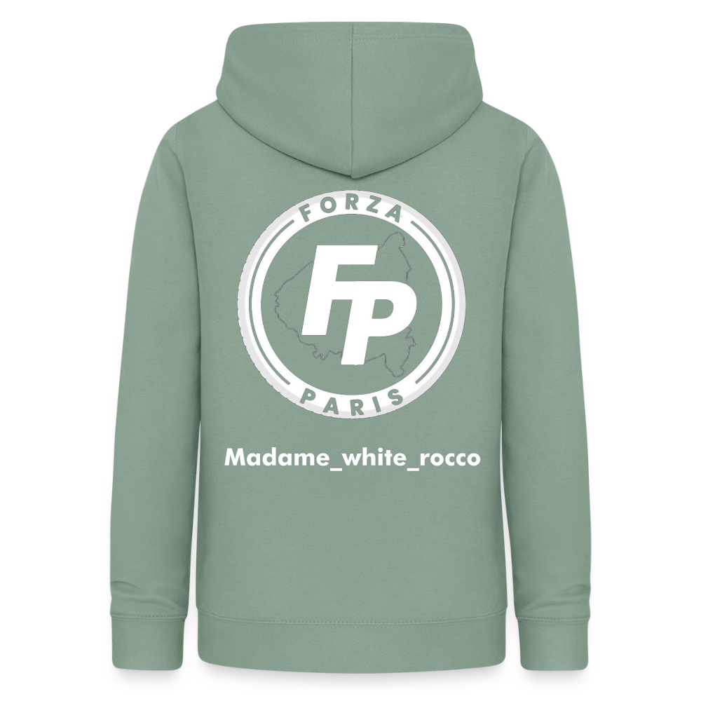 Sweat à capuche Femme - vert-de-gris