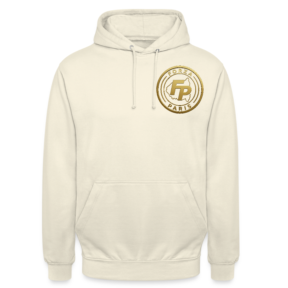 Sweat-shirt à capuche unisexe - vanille