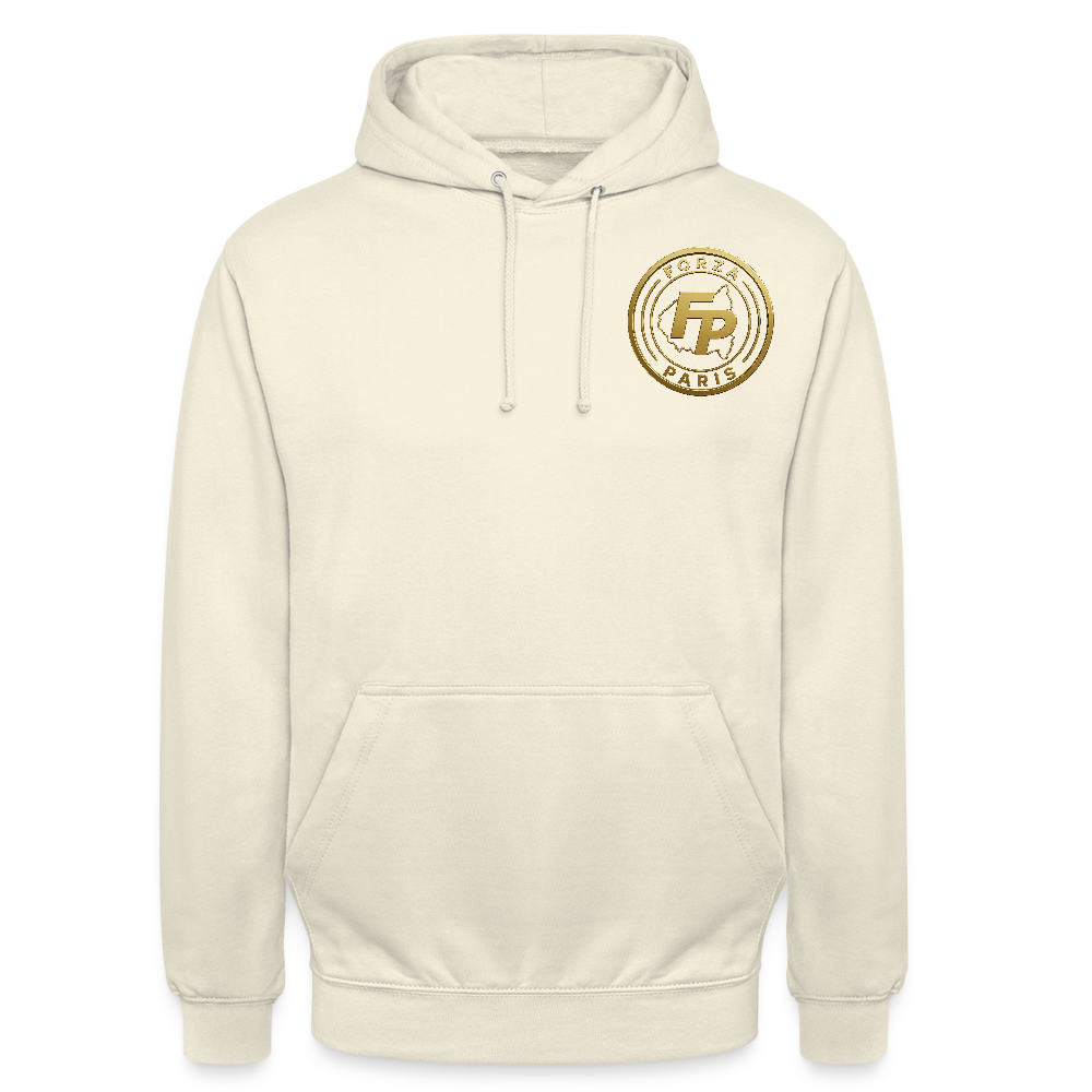 Sweat-shirt à capuche unisexe - vanille