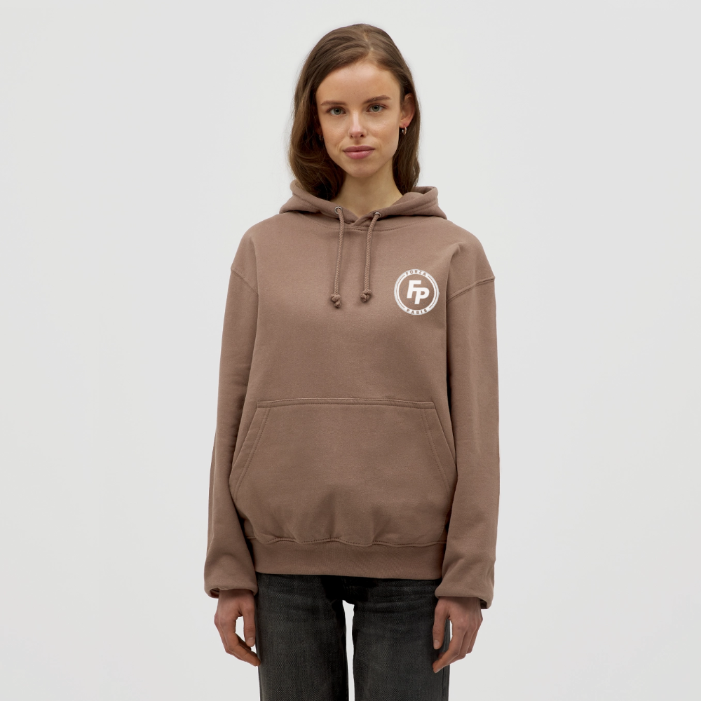 Sweat-shirt à capuche unisexe - moka