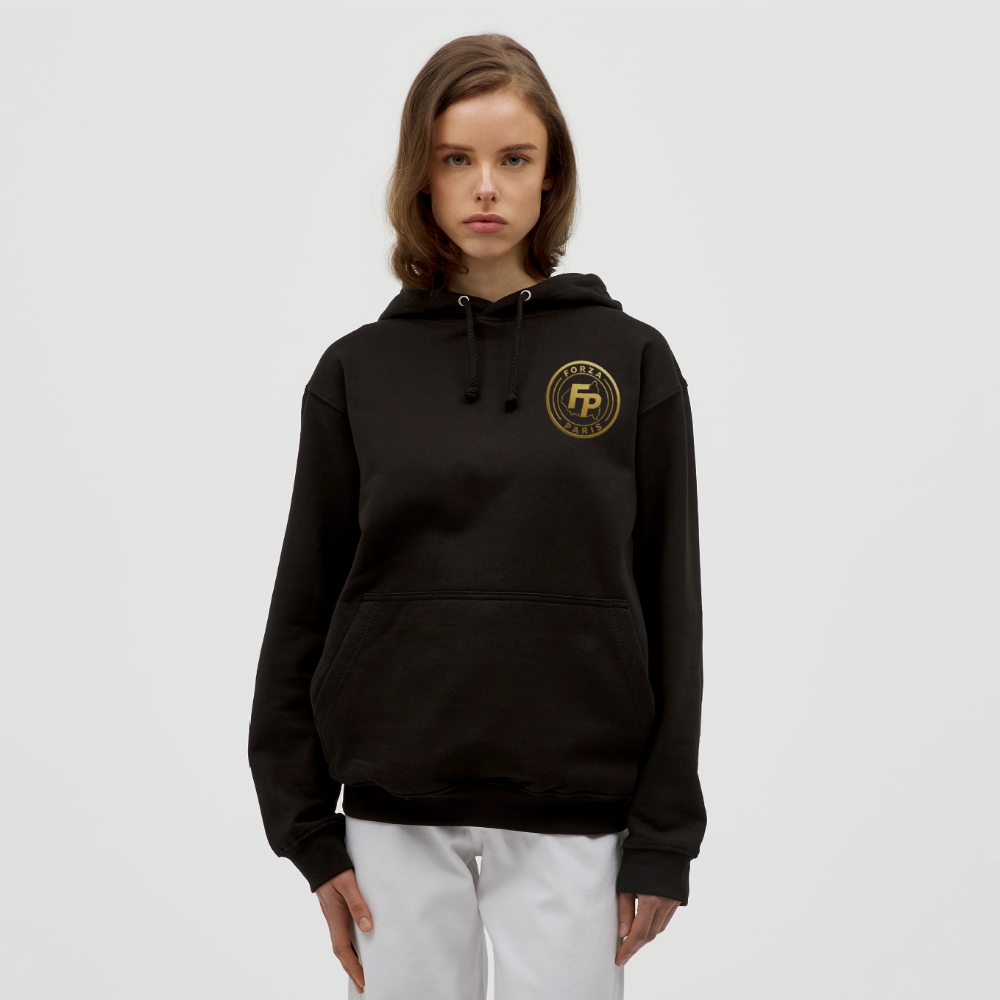 Sweat-shirt à capuche unisexe - noir