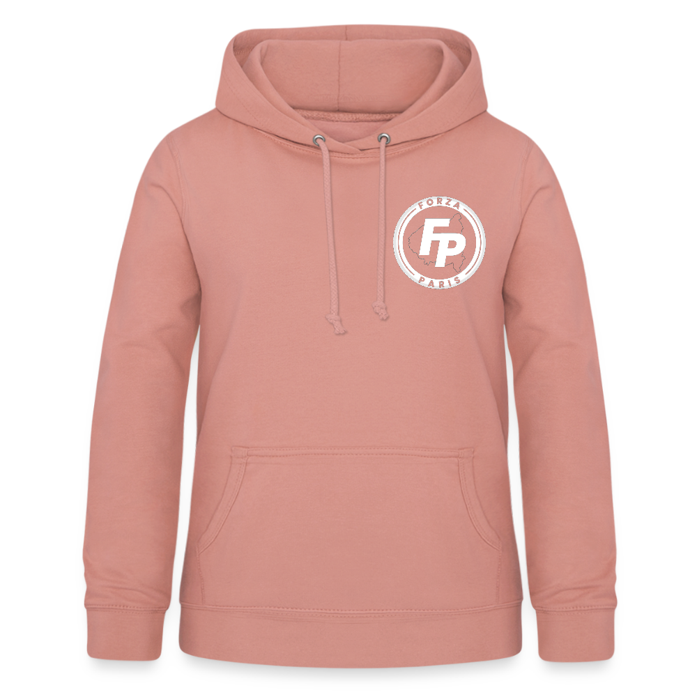 Sweat à capuche Femme - rose poudré