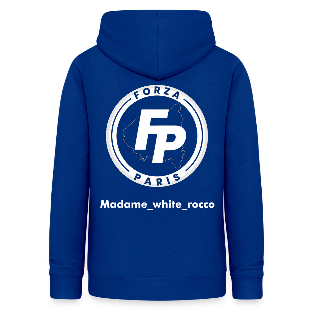 Sweat à capuche Femme - bleu royal