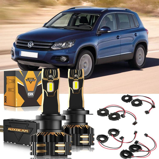 For 2011-2016 Volkswagen Tiguan Facelift H7 LED Headlight Bulbs 