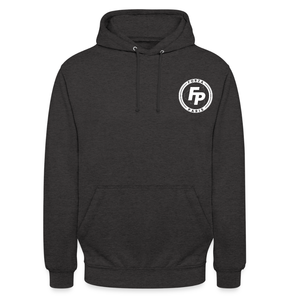 Sweat-shirt à capuche unisexe - charbon