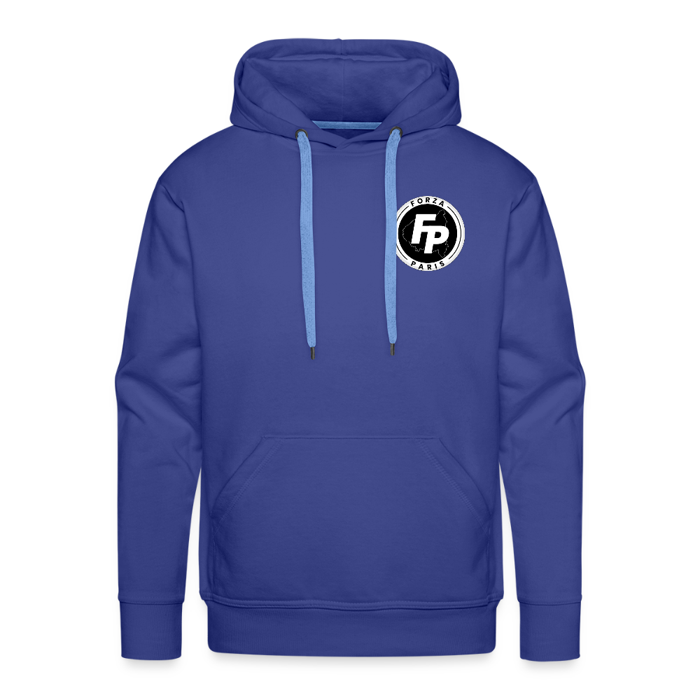 Sweat-shirt à capuche Premium pour hommes - bleu royal