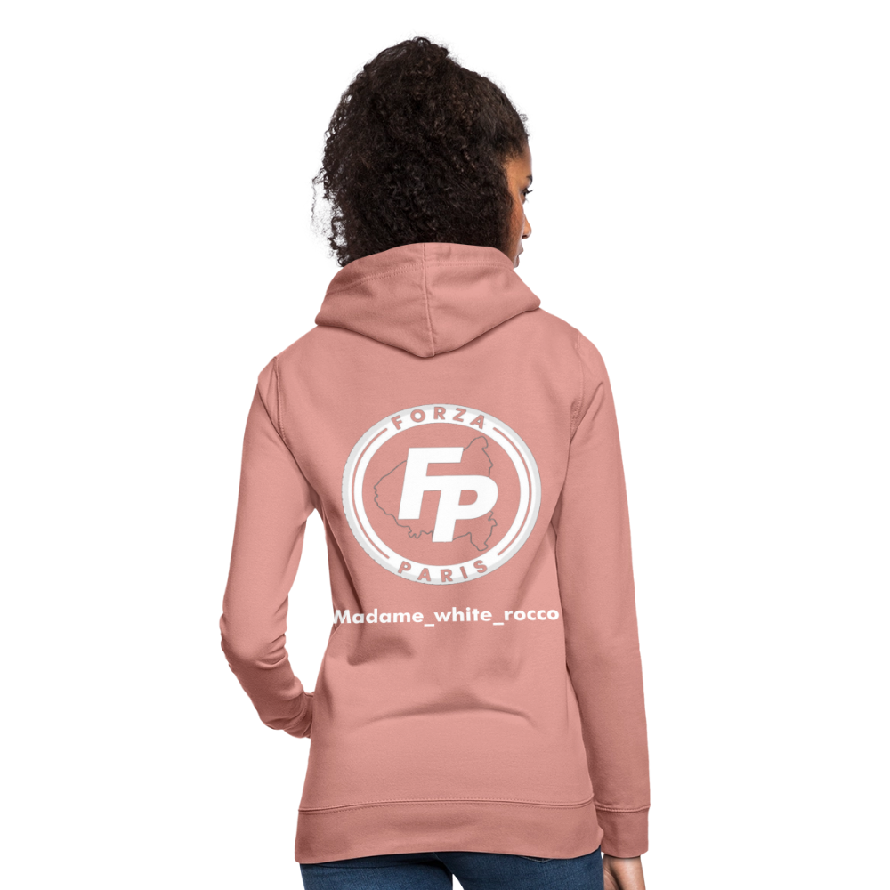 Sweat à capuche Femme - rose poudré