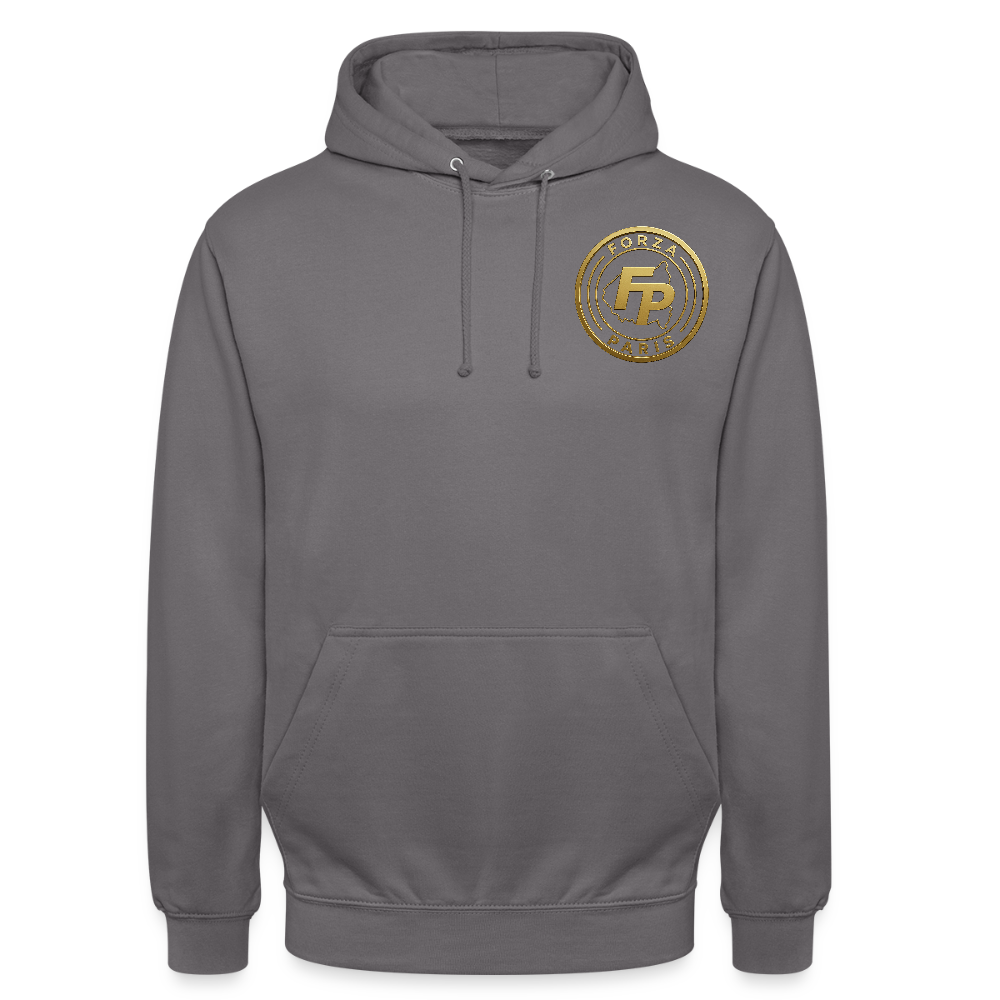 Sweat-shirt à capuche unisexe - gris éléphant