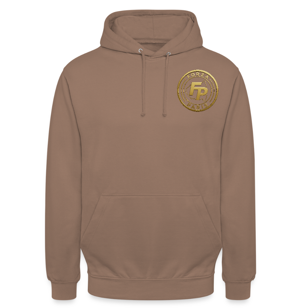Sweat-shirt à capuche unisexe - moka