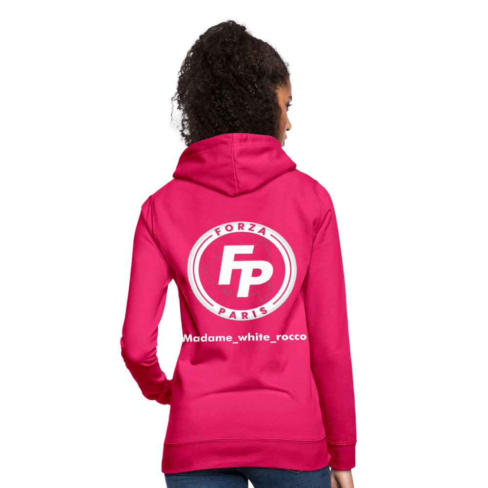 Sweat à capuche Femme - rubis