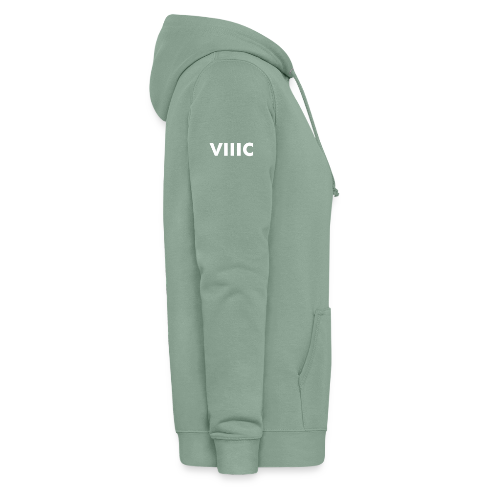 Sweat à capuche Femme - vert-de-gris