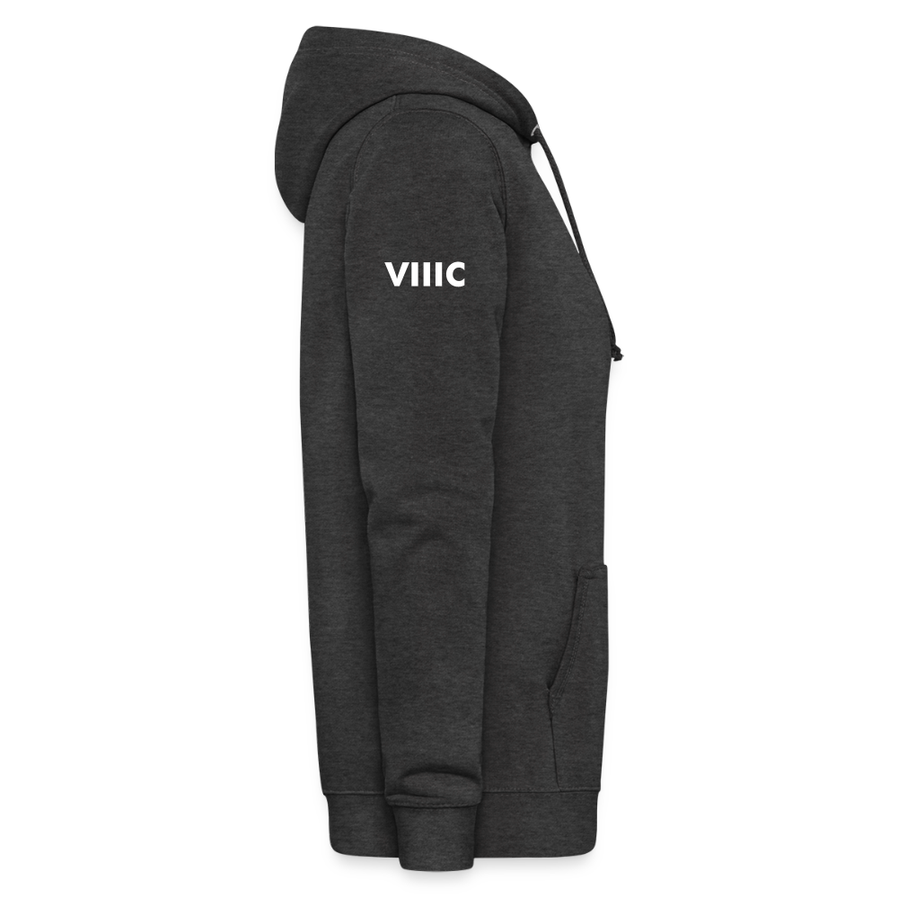 Sweat à capuche Femme - charbon