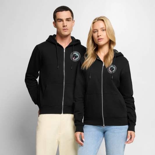 Veste à capuche Premium Homme - noir