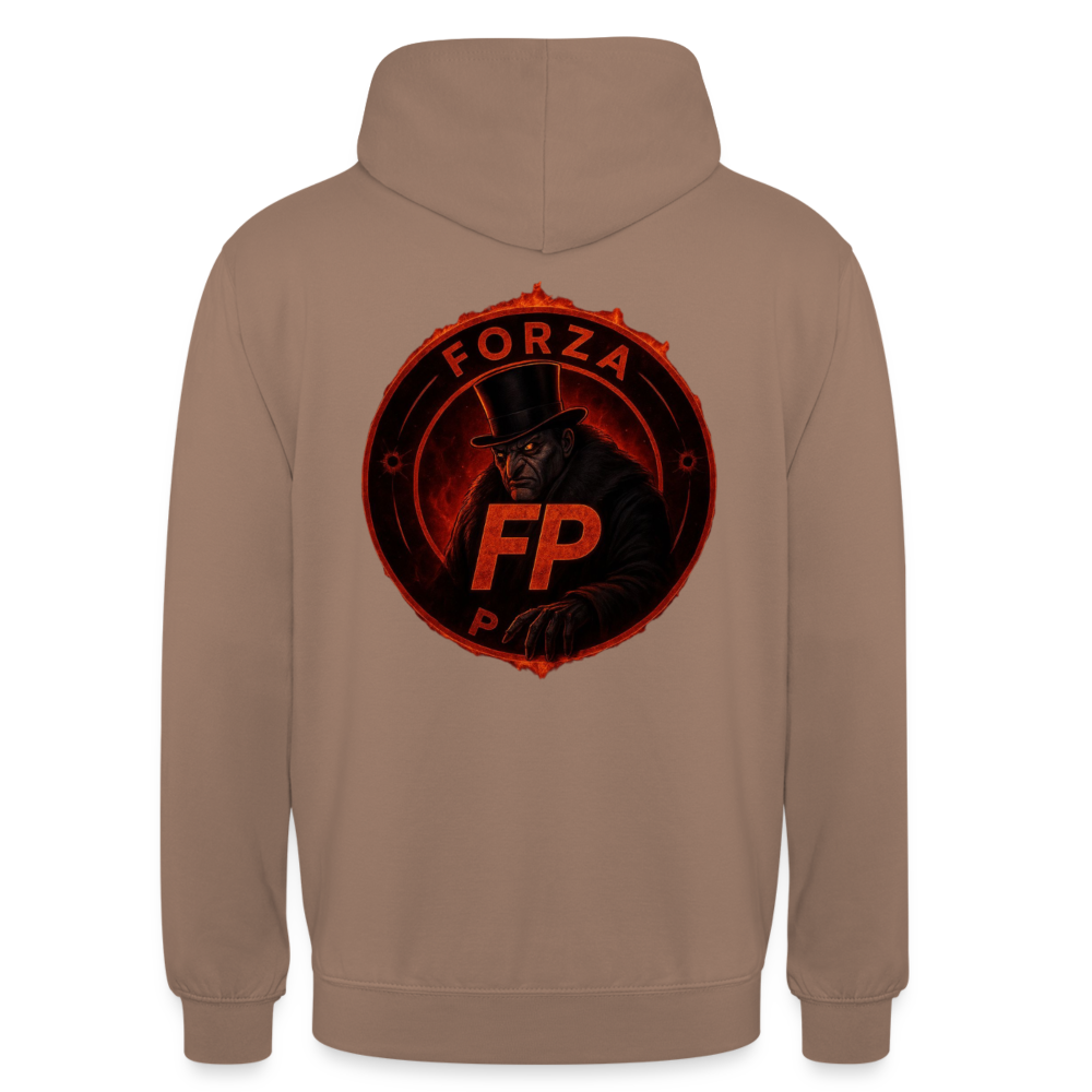 Sweat-shirt à capuche unisexe - moka