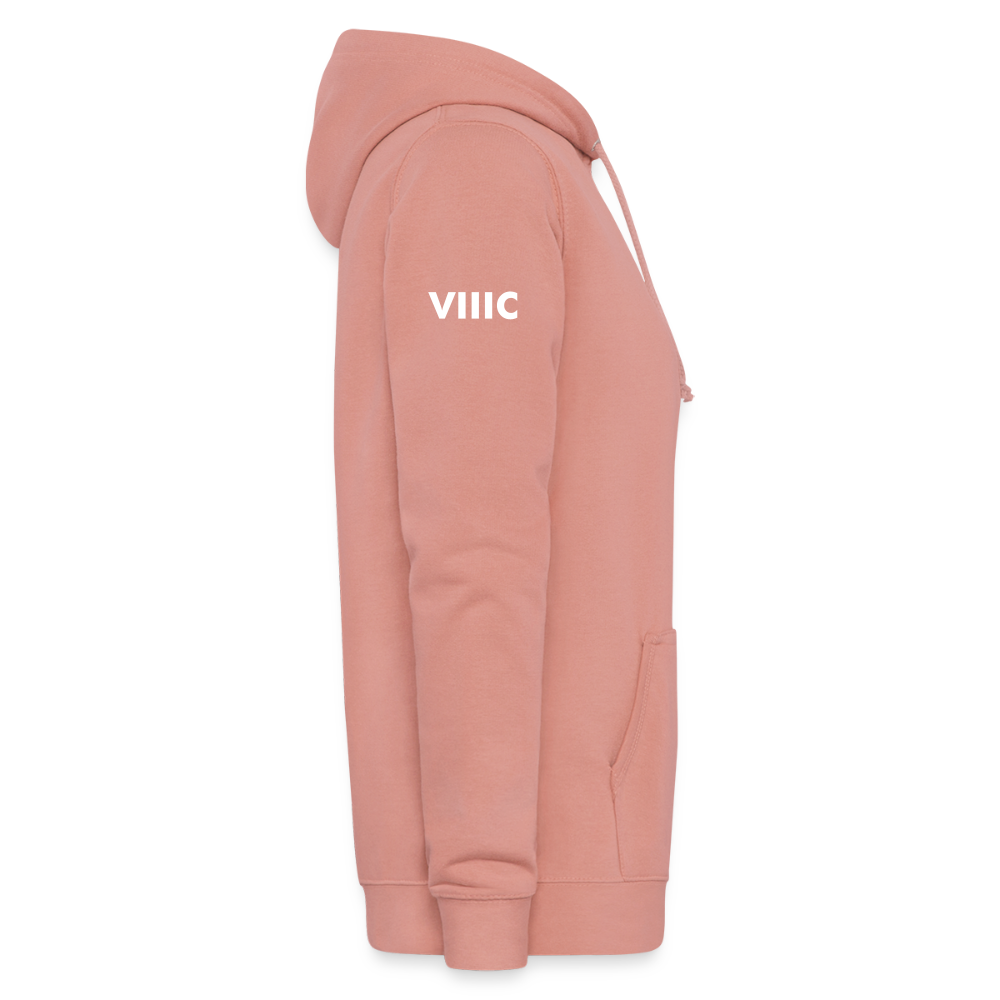 Sweat à capuche Femme - rose poudré