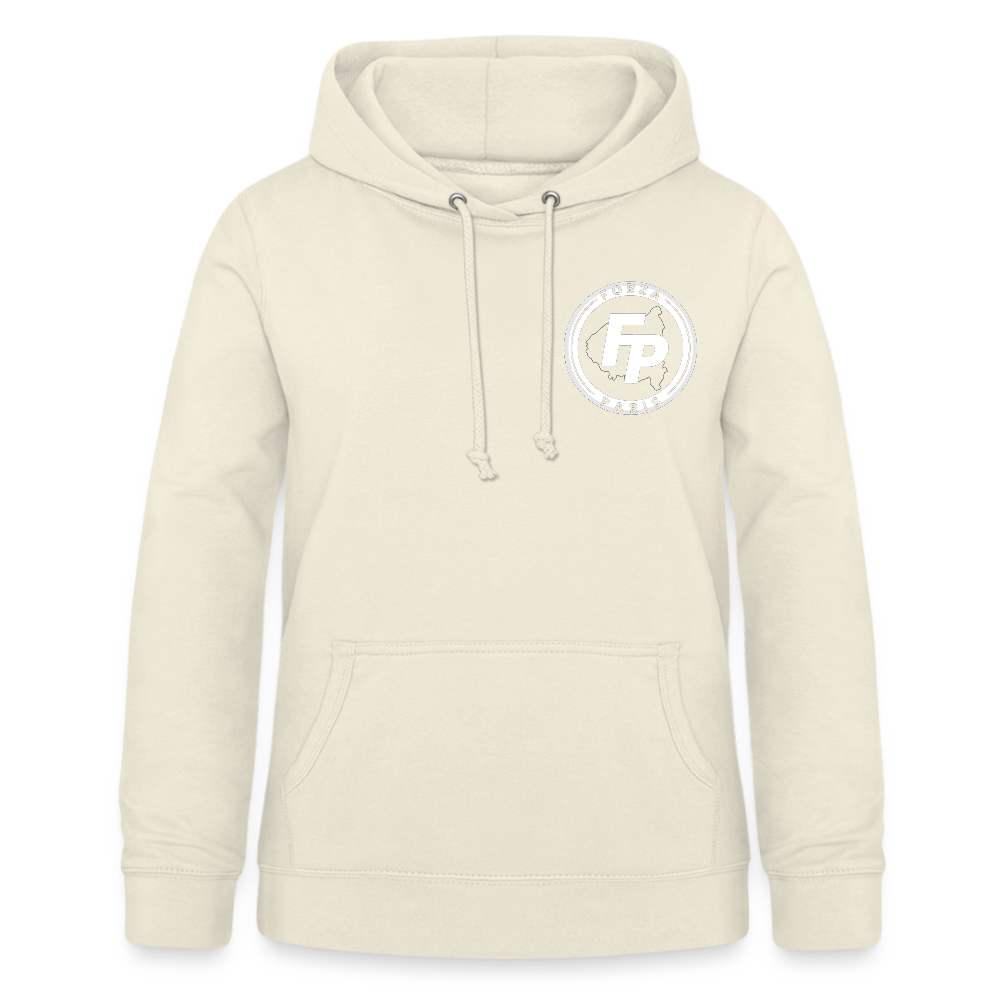 Sweat à capuche Femme - vanille